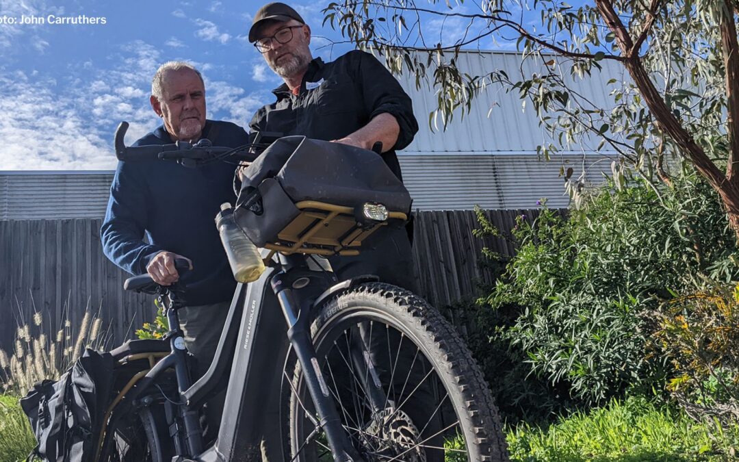 Bike touring, e-bikes come to the Goldfields